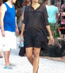 Camila Alves Shops At The Hippie Market