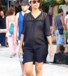 Camila Alves and Her Baby Bump On Vacation In Ibiza Enjoys A Day Shopping
