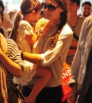 Katie Holmes And Suri Visit The MOMA