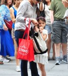 Katie Holmes And Suri Visit The MOMA