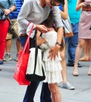 Katie Holmes And Suri Visit The MOMA