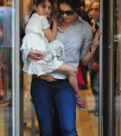 Katie Holmes And Suri Visit The MOMA