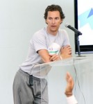 Matthew McConaughey During The P&G GIVE Education Campaign