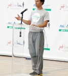 Matthew McConaughey During The P&G GIVE Education Campaign
