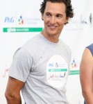 Matthew McConaughey During The P&G GIVE Education Campaign
