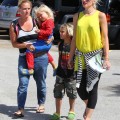 Gwen Stefani & Hubby Gavin Rossdale Take The Kids To The Science Museum (Photos)