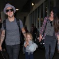 Peter Wentz and Son Bronx Wentz At LAX (Photos)