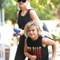 Singer turned designer Gwen Stefani and her son Kingston were out and about in Sherman Oaks, California on August 30, 2012.
