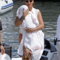 Beyonce, Jay-Z And Blue Ivy Heading Home From St. Barth (Photos)