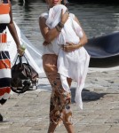 Beyonce, Jay-Z And Blue Ivy Leaving St. Barth