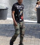 Beyonce, Jay-Z And Blue Ivy Leaving St. Barth