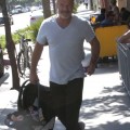 Actor Kelsey Grammer, his wife Kayte Walsh and their daughter Faith seen leaving the Coffee Bean And Tea Leaf after getting a coffee in Beverly Hills, California on September 16, 2012.