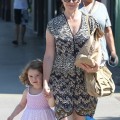 Alyson Hannigan and daughter Satyana were out for a day of shopping and smoothies in Santa Monica, California on September 16, 2012.