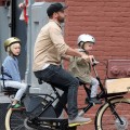 Liev Schreiber Takes His Boys For A Bike Ride