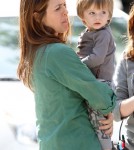 Alicia Silverstone takes her son Bear Blu Jarecki to Central Park in New York City, NY on September 19th, 2012.
