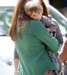 Alicia Silverstone takes her son Bear Blu Jarecki to Central Park in New York City, NY on September 19th, 2012.