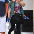 Naomi Watts and sons Alexander and Samuel spotted out and about in New York City, New York on September 11, 2012.