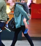 Naomi Watts and sons Alexander and Samuel spotted out and about in New York City, New York on September 11, 2012.