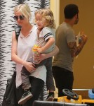 Semi-Exclusive... Ashlee And Pete Take Bronx To Get A Haircut