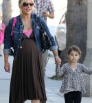Sarah Michelle Gellar was seen picking up and dropping off her daughter, Charlotte Prinze, in Beverly Hills, California on September 14, 2012