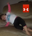 What's Ava Wearing? Under Armour Slider Tee & Sporty Capri Pants