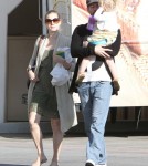 Amy Adams and her fiance, Darren Le Gallo, took their daughter Aviana Le Gallo on a shopping trip to Pavilions market in Beverly Hills, California on September 29, 2012.