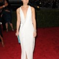 Claire Danes at the 'Schiaparelli And Prada: Impossible Conversations' Costume Institute Gala at the Metropolitan Museum of Art on May 7, 2012 in New York City, NY.