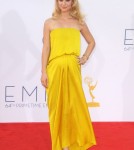 Claire Danes at The 64th Primetime Emmy Awards held at The Nokia Theatre L.A.Live in Los Angeles, California on September 23rd, 2012.