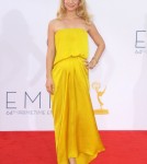 Claire Danes at The 64th Primetime Emmy Awards held at The Nokia Theatre L.A.Live in Los Angeles, California on September 23rd, 2012.
