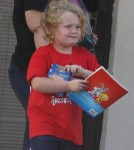 Reality TV star Alana Thompson aka 'Honey Boo Boo' signs up for another pageant in Dublin, GA with her mother June "Mama" Shannon, and their bodyguard on September 8th, 2012. Reality TV star Alana Thompson aka 'Honey Boo Boo' signs up for another pageant in Dublin, GA with her mother June "Mama" Shannon, and their bodyguard on September 8th, 2012.