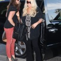 Jessica Simpson, her fiance Eric Johnson and their daughter Maxwell departing on a flight at LAX airport in Los Angeles, California on September 9, 2012.