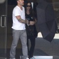 Couple Megan Fox and her husband Brian Austin Green stopping by a doctors office to have a check up on their unborn baby in Los Angeles, California on September 23, 2012.