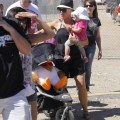 Singer Pink and her hubby Carey Hart go to the Malibu Chili Cook Off with their daughter Willow Sage in Malibu, California on September 2nd, 2012.
