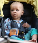 Selma Blair and son Arthur Bleick enjoyed a walk and beach in Santa Monica, CA on September 1st, 2012.