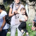 Exclusive... Kimberly Stewart Takes Delilah To A Class