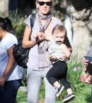 Exclusive... Kimberly Stewart Takes Delilah To A Class