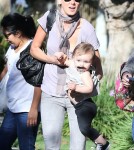 Exclusive... Kimberly Stewart Takes Delilah To A Class