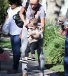 Exclusive... Kimberly Stewart Takes Delilah To A Class