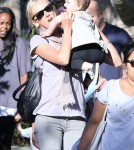 Exclusive... Kimberly Stewart Takes Delilah To A Class