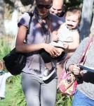 Exclusive... Kimberly Stewart Takes Delilah To A Class