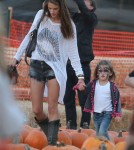 Alessandra Ambrosio Takes Anja To Mr. Bones