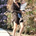 Ali Larter and Hayes MacArthur Take Son Theodore to the Park