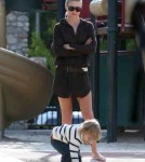 Ali Larter and Hayes MacArthur Take Son Theodore to the Park