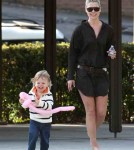Ali Larter and Hayes MacArthur Take Son Theodore to the Park