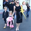 Angelina Jolie Takes Her Kids Shopping For Halloween Costumes
