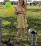 Holly Madison attends "Forever Home Family Picnic" for people who have provided a home for a shelter dog at Freedom Park in Las Vegas, Nevada on October 13, 2012.