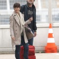 Penelope, Javier & Leo Land In Paris