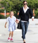 Jennifer Garner & Violet Visit The La Brea Tar Pits