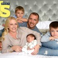 Melissa Joan Hart Poses With NewBorn Son Tucker & Family