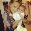 Molly Sims Shoes Off Three Month Old Son Brooks